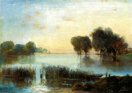 Savrasov landscape river