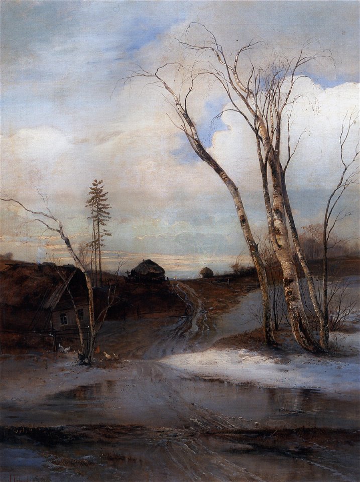 Savrasov spring 1880s private