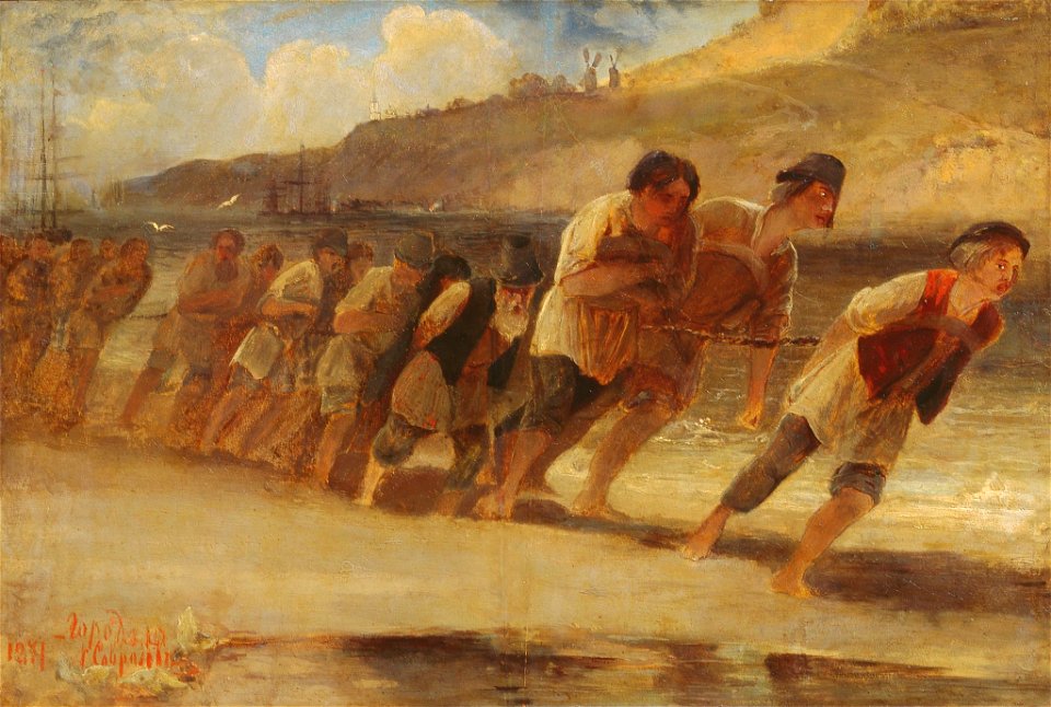 Savrasov burlaks Volga