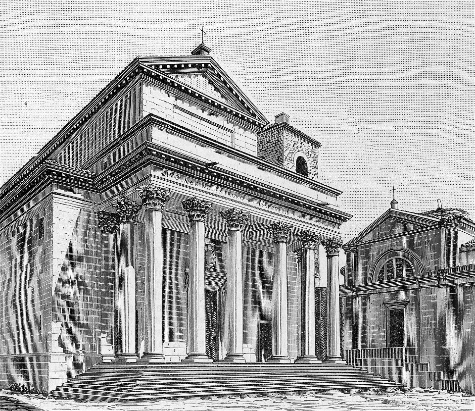 San Marino – La Cattedrale (xilografia)