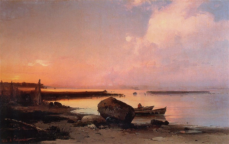 Savrasov seashore Oranienbaum