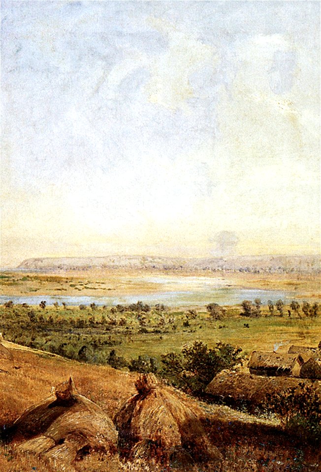 Savrasov stubble field
