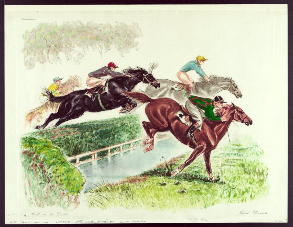 Saut de la Riviere (The water jump) LCCN2003674656