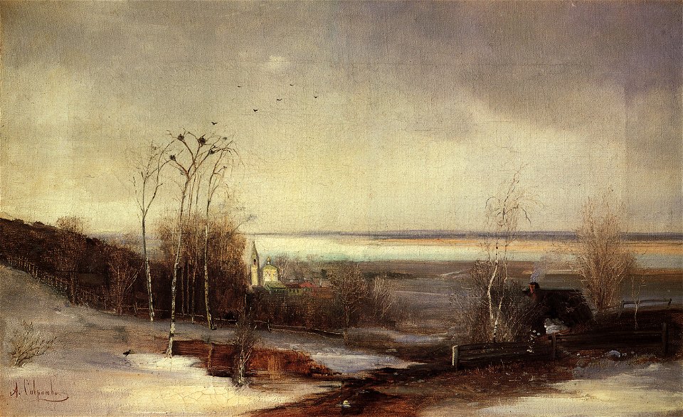 Savrasov early spring far