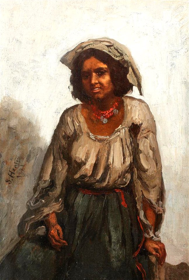 Sava Hentia - Portret de tigancusa