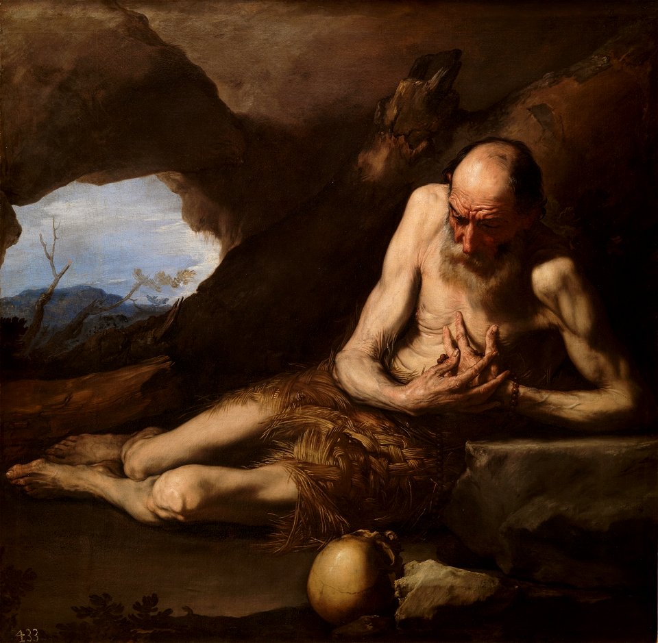 San Pablo Ermitaño, por José de Ribera
