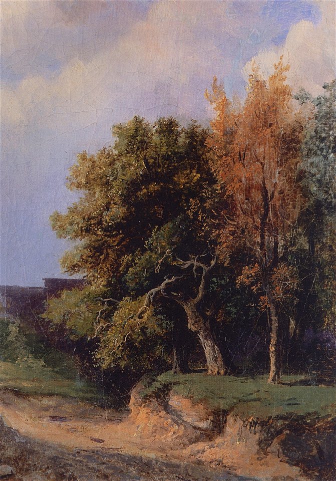 Savrasov landscape road