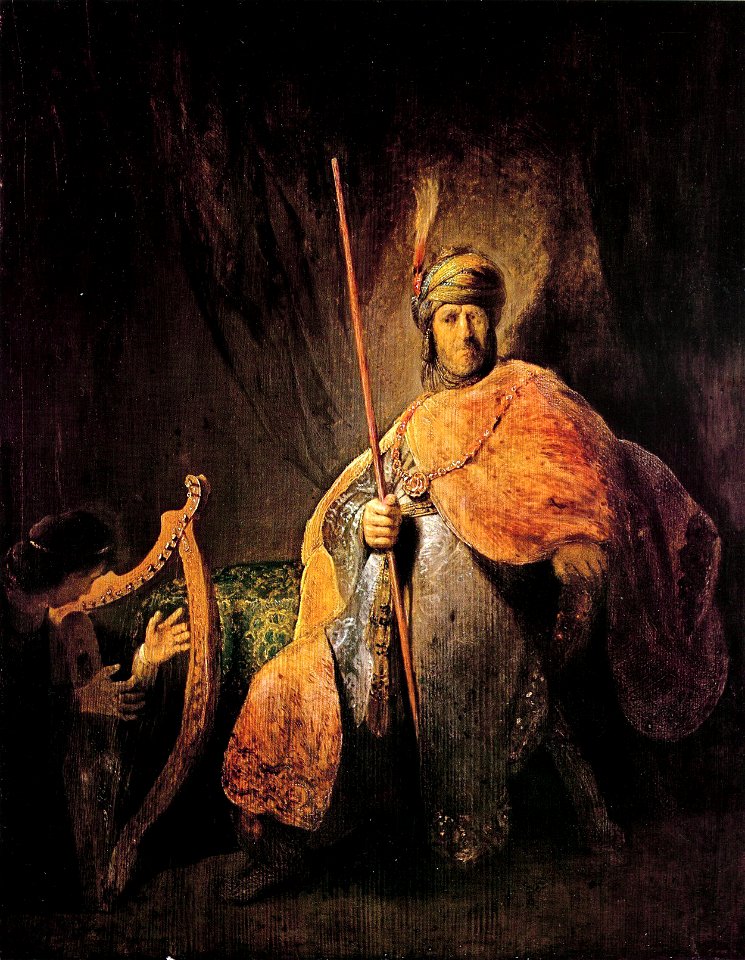 Saul and David rembrandt