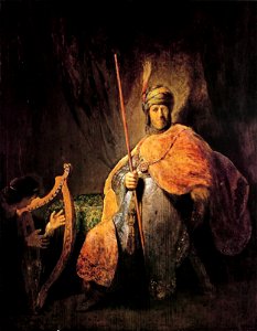 Saul and David rembrandt