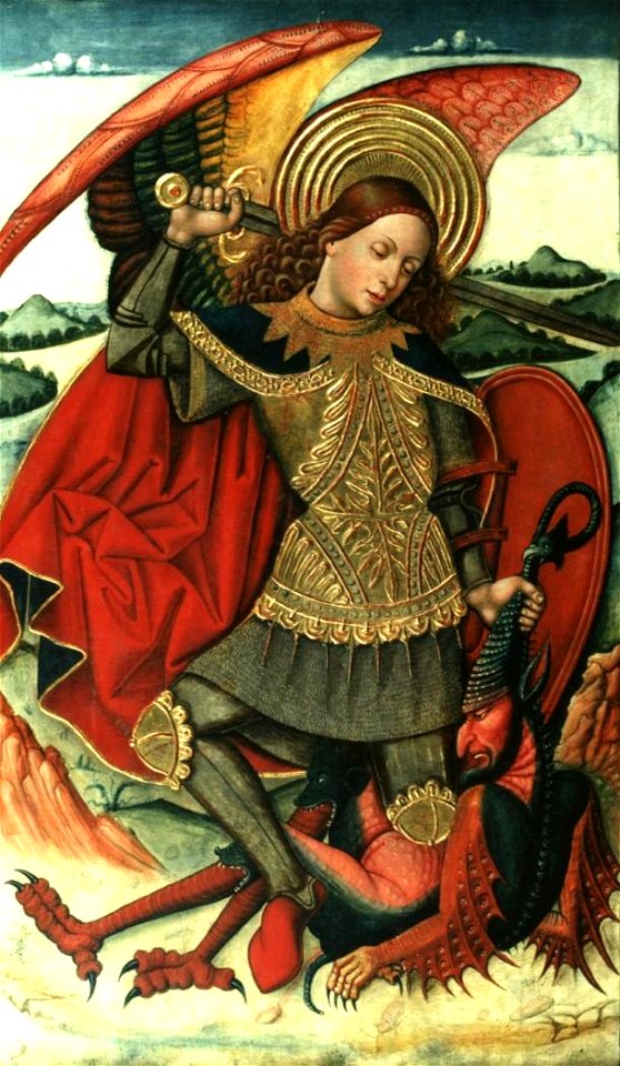 San Miguel Arcángel, de Juan de la Abadía el Viejo (Museo Lázaro Galdiano, Madrid)