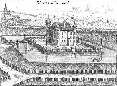 Schloss Weyer Georg Matthaeus Vischer