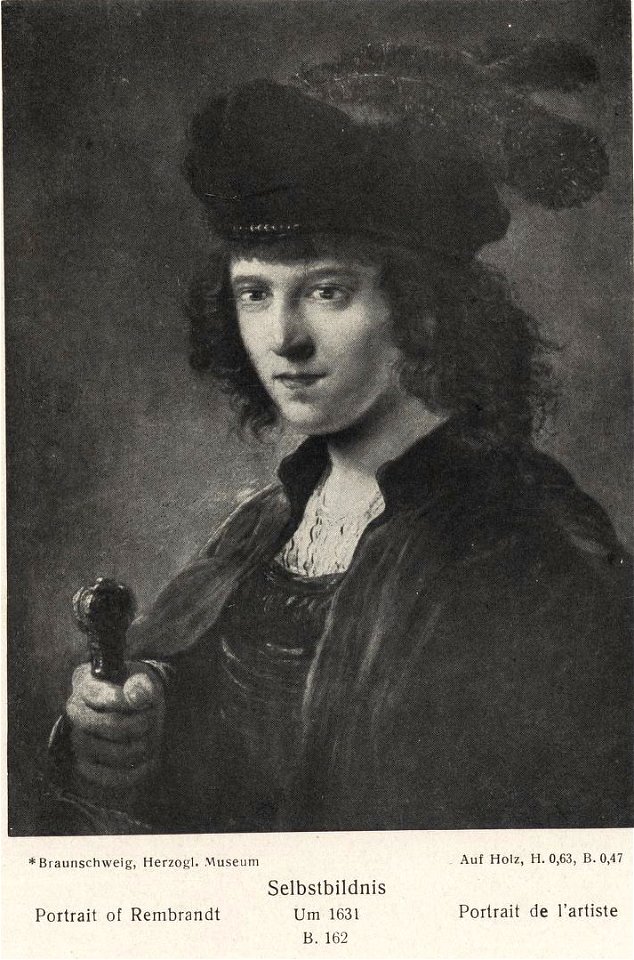 School of Rembrandt - Portrait of Rembrandt