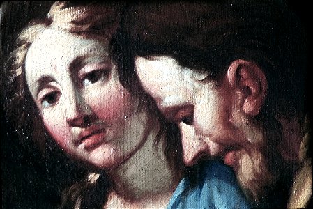 Schwäbisch Hall, Rathaus, Wandbild im Ratssaal Joseph und seine Brüder (Ausschnitt 3)