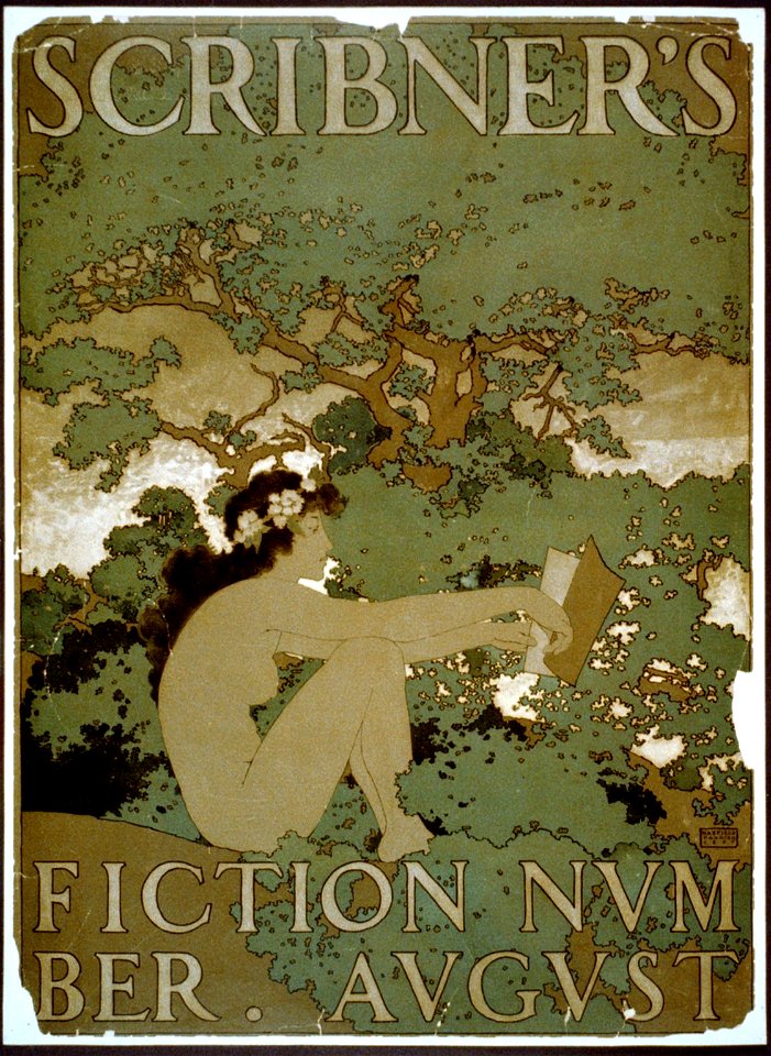 Scribner's fiction number, August - Maxfield Parrish 1897. LCCN2002722599
