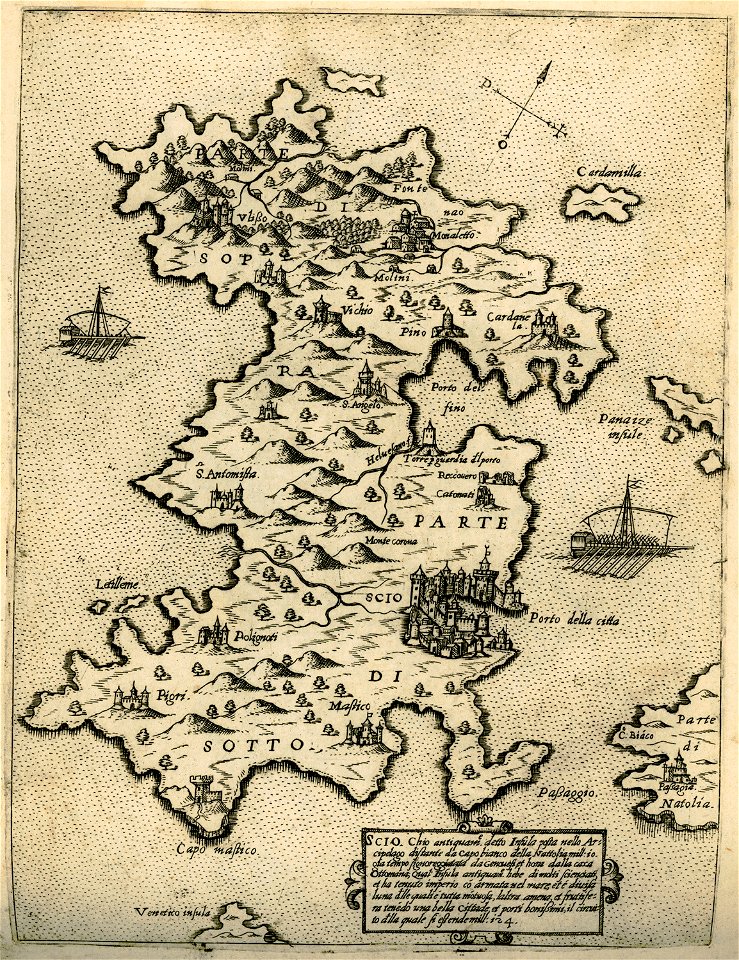 Scio - Camocio Giovanni Francesco - 1574