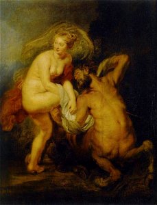 School van Peter Paul Rubens - Nessus en Deianira - ГЭ-4069 - Hermitage Museum
