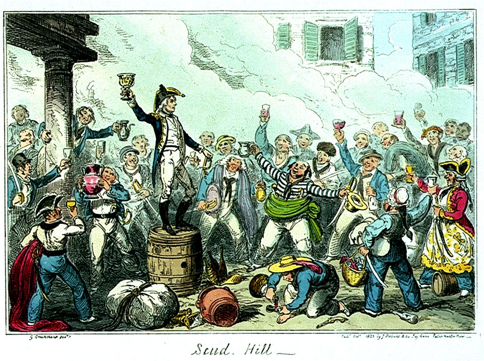 Scud Hill (caricature) RMG PU0160