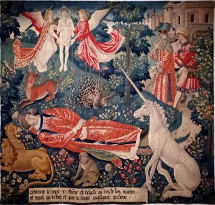 Scène de l'histoire de Saint-Étienne