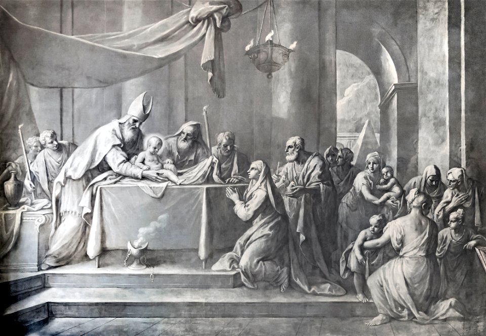 Scuola Grande dei Carmini - Cappella della Madonna del Carmelo - La circoncisione di Gesù - Niccolò Bambini 