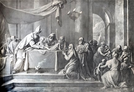 Scuola Grande dei Carmini - Cappella della Madonna del Carmelo - La circoncisione di Gesù - Niccolò Bambini 