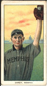 Scoops Carey, Memphis Team, baseball card portrait LCCN2008676883