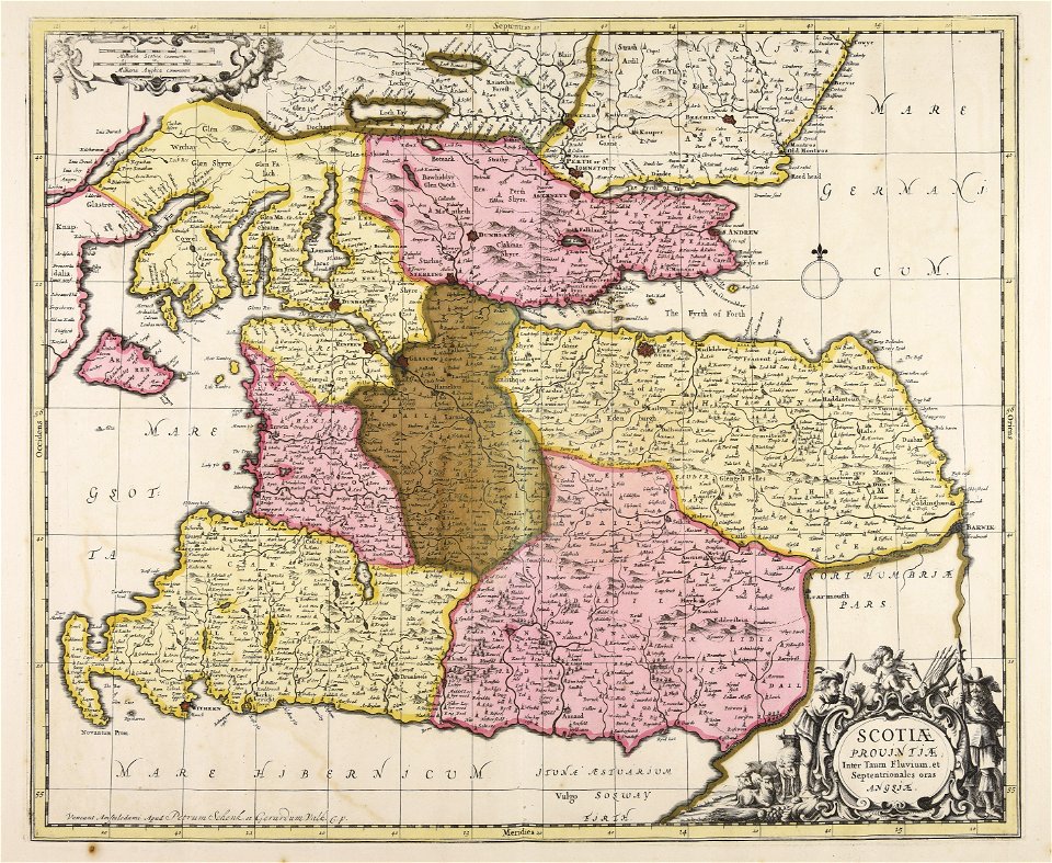 Scotiae provintiae inter Taum fluvium et septentrionales oras Angliae - CBT 6590013