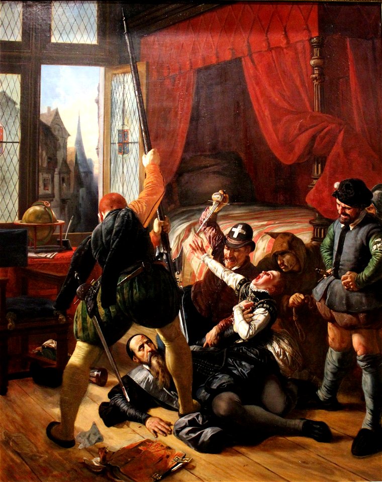 Scène de la saint-Barthélemy - Joseph-Nicolas Robert-Fleury - MBA Lyon 2014