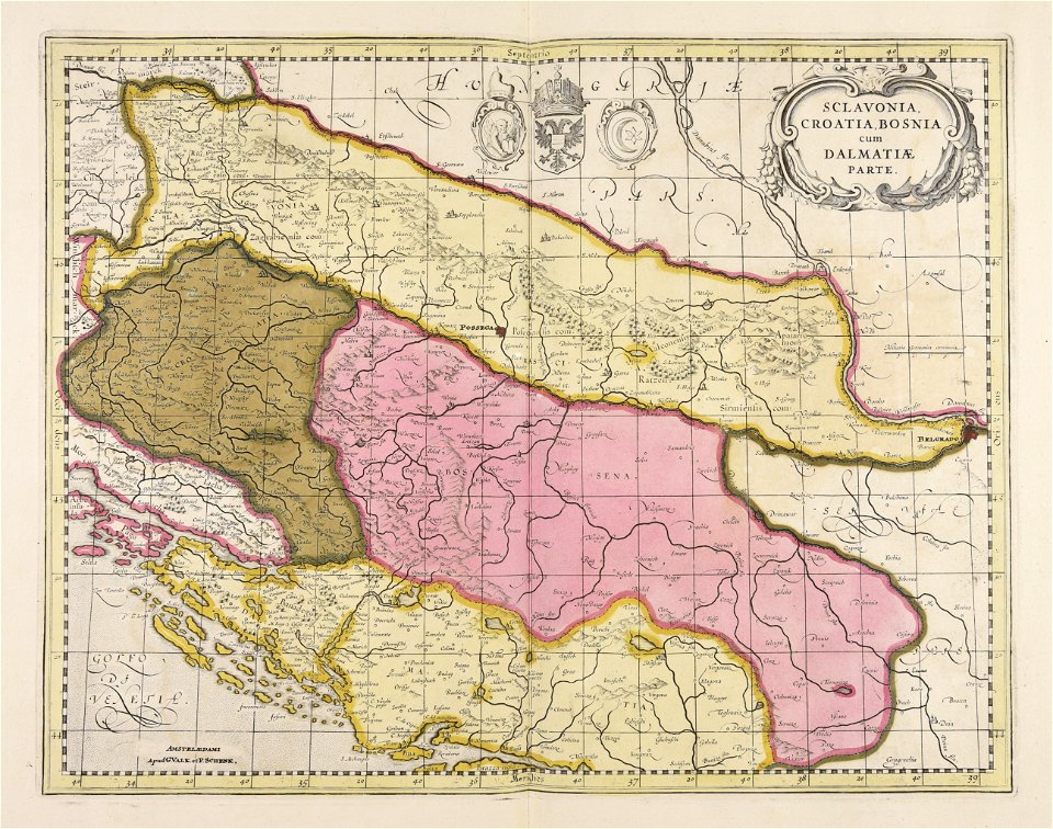 Sclavonia, Croatia, Bosnia cum Dalmatiae parte - CBT 5883539