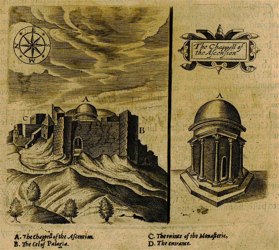 The Chapel of the Ascension - Sandys George - 1615