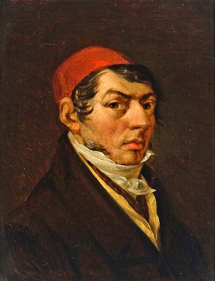 Self-portrait Jonas Rustemas (1762–1835)