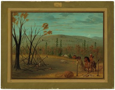 The Cheyenne Brothers Returning from Their Fall Hunt C15928