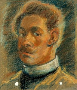 Self-Portrait with White Collar by Theo van Doesburg Centraal Museum AB4339