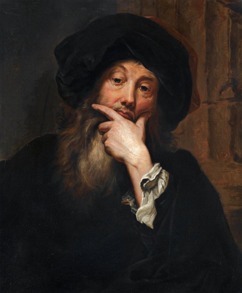 Self portrait by Anthoon Schoonjans