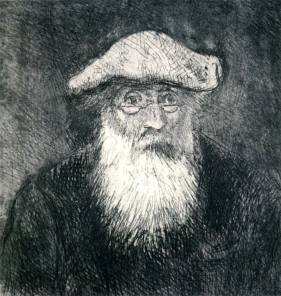 Self-portrait by Camille Pissarro