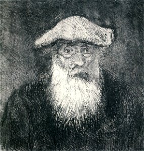 Self-portrait by Camille Pissarro