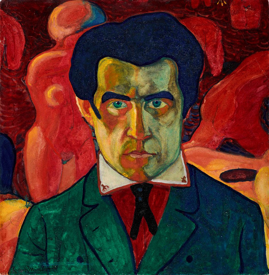 Self-Portrait (1908 or 1910-1911) (Kazimir Malevich)