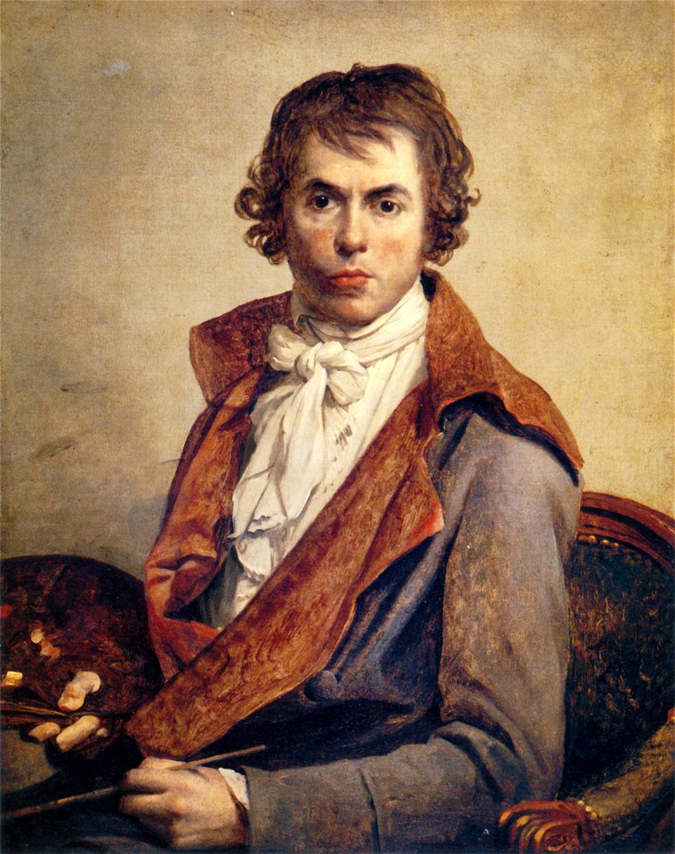 Self-portrait by Jacques-Louis David