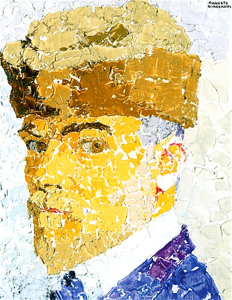 Self-Portrait 2 Augusto Giacometti (1910)