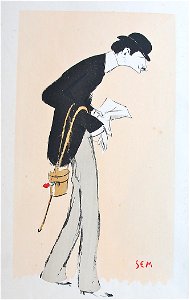 SEM - Felix Oppenheim (Album Paris Trouville, 1900)