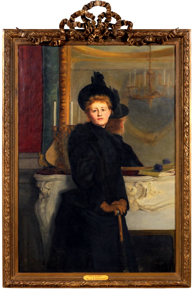 Self portrait (Ava Lagercrantz) - Nationalmuseum - 179957