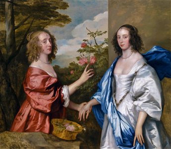 The Cheeke Sisters, by Anthony van Dyck