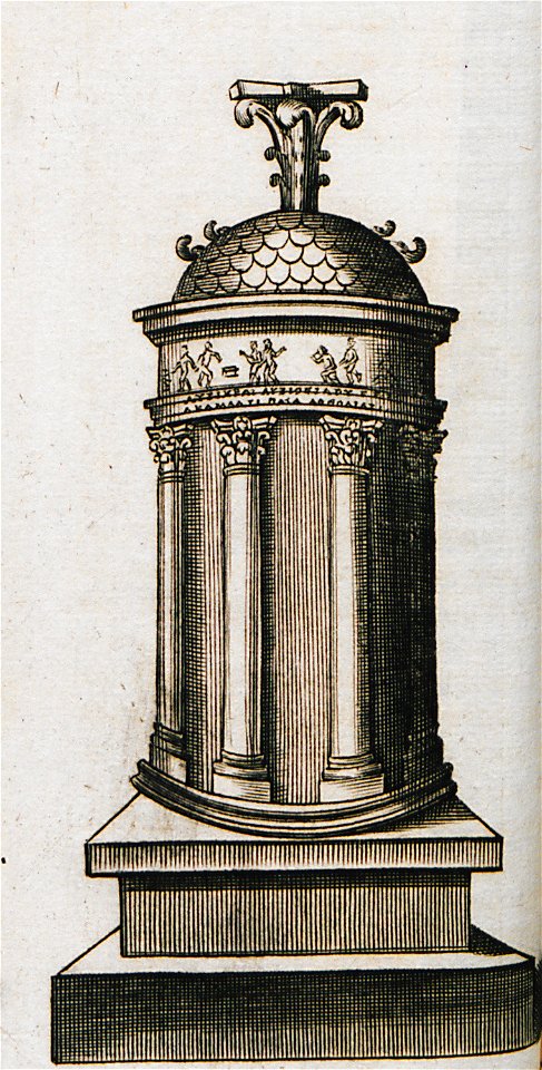 The Choregic monument of Lysicrates in Athens - Spon Jacob - 1678