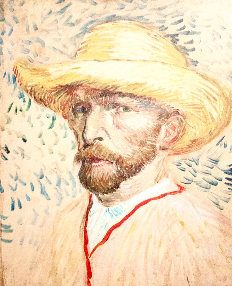 Self-Portrait with Straw Hat - My Dream