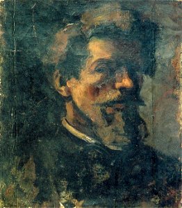 Self-portrait with Beard by Theo van Doesburg AB4052