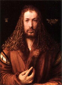 Self-portrait by Albrecht Dürer