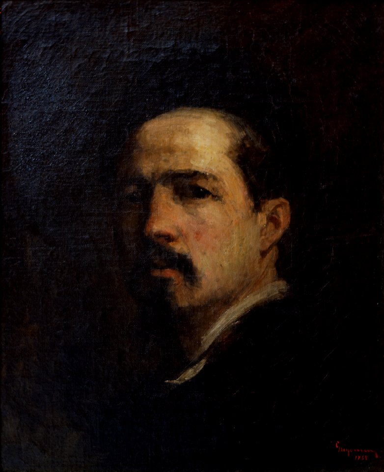 Self-portrait 1868 Nicolae Grigorescu