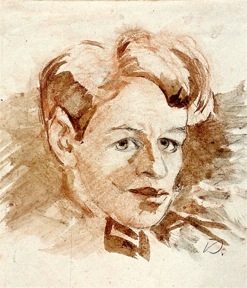 Self-portrait by Theo van Doesburg AB4300