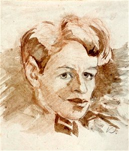 Self-portrait by Theo van Doesburg AB4300