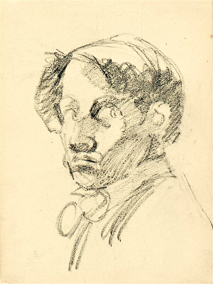 Self-Portrait with Bow Tie by Theo van Doesburg Centraal Museum AB4504