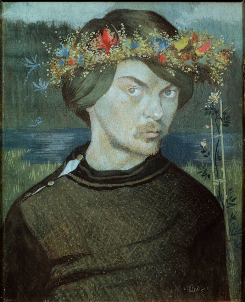 Selfportrait (Ivar Arosenius) - Nationalmuseum - 24438